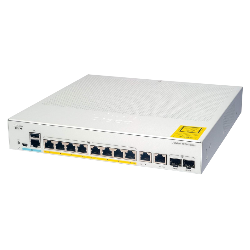 Cisco C1000-8P-2G-L | 8-Port PoE+ Gigabit Managed Switch with 2